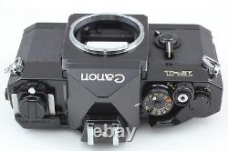 Engraved N MINT with Strap Canon F-1 SLR Film Camera Late Model Body From JAPAN