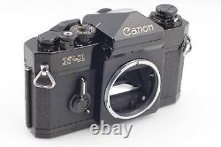 Exc+5 Canon F-1 Late Model 35mm Film Camera New FD NFD 50mm F1.4 Lens JAPAN