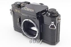 Exc+5 Canon F-1 Late Model 35mm Film Camera New FD NFD 50mm F1.4 Lens JAPAN