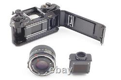 Exc+5 Canon F-1 Late Model 35mm Film Camera New FD NFD 50mm F1.4 Lens JAPAN