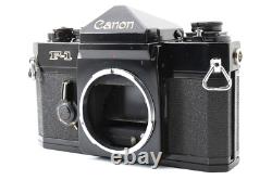 Excellent+5? Canon F-1 SLR Black Body Late model Film Camera from JAPAN