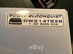 Extremely Rare Signed Scott Bloomquist 2014 DTWC Pink 1/24 Dirt Late Model ADC