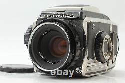 Final Late Model Near MINT Zenza Bronica S2A Film Camera 75mm Lens From JAPAN