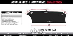 Five Star Race Bodies MD3 Right Door Panel Red 32001-21051-RR Dirt Late Model