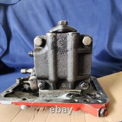 Ford 8N Tractor ORIGINAL Late Model Hydraulic Belly Pump With Cover Panel untested