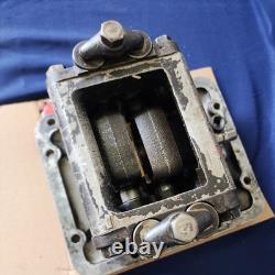 Ford 8N Tractor ORIGINAL Late Model Hydraulic Belly Pump With Cover Panel untested