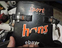 HANS head and neck device Small/Med. 20M style complete nascar Late Model