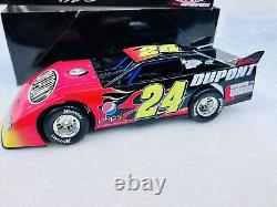 Jeff Gordon #24 DUPONT With FLAMES 2009 ADC LATE MODEL Dirt Car 1/24 533 of 1,524