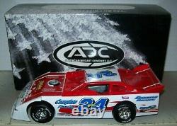 Jeremy Miller #24 2005 1/24 Adc Dirt Late Model Diecast White Series 85/250 Made