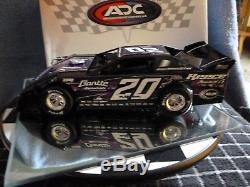 Jimmy Owens #20 1/24 2012 World 100 ADC DIRT Late Model CAR Rare