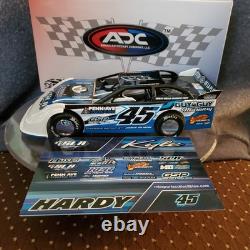 KYLE HARDY 2023 1/24 ADC Red Series DIRT LATE MODEL DIECAST CAR AUTOGRAPHED