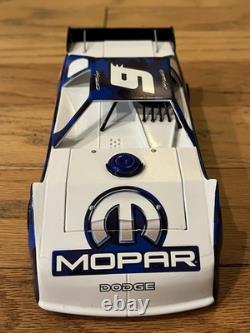 Kasey Kahne 2007 #9 Mopar Charger Dirt Late Model Prelude Eldora 1/24 Diecast