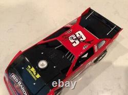 Ken Schrader Autographed 2007 Red Baron Dirt Track Modified Diecast & Card