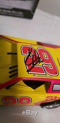 Kevin Harvick autographed 2007 Prelude Shell late model dirt 1/24 scale diecast