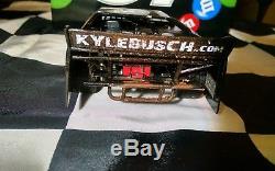 Kyle Busch Autographed #51 M &M's Dirt Late Model Raced Version 1/24