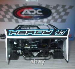 Kyle Hardy #45 Slr Racing 2023 1/24 Adc Dirt Late Model Autographed Car