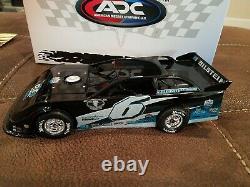 Kyle Larson 1/24 Dirt Late Model Custom DIECAST World of Outlaws withSIGNED PHOTO