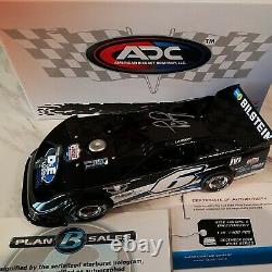 Kyle Larson SIGNED 1/24 2020 #6 Rumley Dirt Late Model ADC Diecast CIRCLE B COA