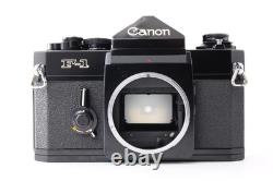 Late ModelAlmost MINT LENS Canon F-1 35mm Film Camera + FD 50mm f/1.4 S. S. C