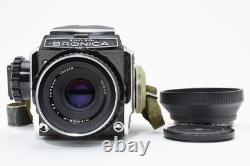 Late ModelN MINT Zenza Bronica S2 Zenzanon 75mm f2.8 Medium Format From JAPAN