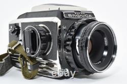 Late ModelN MINT Zenza Bronica S2 Zenzanon 75mm f2.8 Medium Format From JAPAN