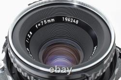 Late ModelN MINT Zenza Bronica S2 Zenzanon 75mm f2.8 Medium Format From JAPAN