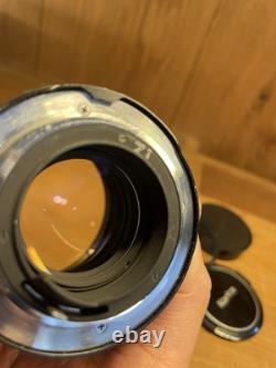 Late Model Almost Mint Konica Hexanon AR 85mm F/1.8 Portrait Lens From Japan