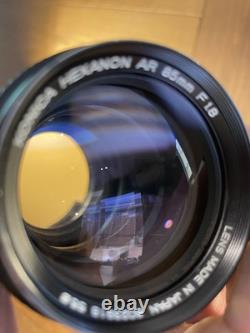 Late Model Almost Mint Konica Hexanon AR 85mm F/1.8 Portrait Lens From Japan