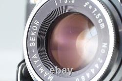 Late Model? CLA'd Exc+5? Mamiya 6 Automat II 6x6 Sekor 75mm F3.5 Lens From JAPAN