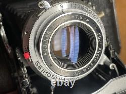 Late Model CLA'd Near Mint Fuji Super Fujica 6 Six M 6x6 Rangefinder Camera