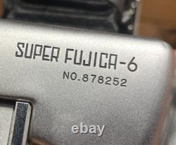 Late Model CLA'd Near Mint Fuji Super Fujica 6 Six M 6x6 Rangefinder Camera