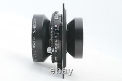 Late Model Exc+5 Nikon Nikkor W 210mm f/5.6 Large Format Lens From JAPAN