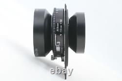 Late Model Exc+5 Nikon Nikkor W 210mm f/5.6 Large Format Lens From JAPAN