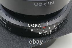 Late Model Exc+5 Nikon Nikkor W 210mm f/5.6 Large Format Lens From JAPAN