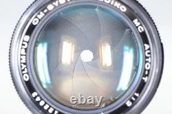 Late Model Exc+5 Olympus OM-SYSTEM Zuiko MC Auto T 85mm f/2 Lens From JAPAN