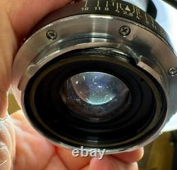 Late Model Excellent+5 MINOLTA M ROKKOR 40mm f2 Lens Leica M CL CLE From JAPAN