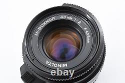Late Model Excellent+5 MINOLTA M ROKKOR 40mm f2 Lens Leica M CL CLE From JAPAN