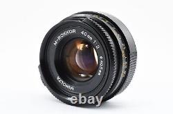 Late Model Excellent+5 MINOLTA M ROKKOR 40mm f2 Lens Leica M CL CLE From JAPAN