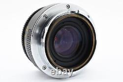 Late Model Excellent+5 MINOLTA M ROKKOR 40mm f2 Lens Leica M CL CLE From JAPAN