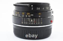 Late Model Excellent+5 MINOLTA M ROKKOR 40mm f2 Lens Leica M CL CLE From JAPAN