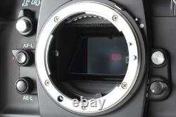 Late Model, LCD Clear! MINT W / MF-22 Nikon F4 Black Film Camera Body JAPAN