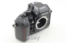 Late Model, LCD Clear! MINT W / MF-22 Nikon F4 Black Film Camera Body JAPAN