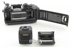 Late Model, LCD Clear! MINT W / MF-22 Nikon F4 Black Film Camera Body JAPAN