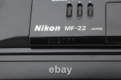 Late Model, LCD Clear! MINT W / MF-22 Nikon F4 Black Film Camera Body JAPAN