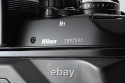 Late Model, LCD Clear! MINT W / MF-22 Nikon F4 Black Film Camera Body JAPAN