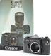 Late Model Mint+++ Canon F-1 35mm Slr Film Camera Body From With Catalog Japan
