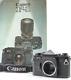 Late Model Mint+++ Canon F-1 35mm Slr Film Camera Body From With Catalog Japan