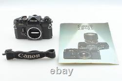 Late Model MINT+++ Canon F-1 35mm SLR Film Camera Body From with Catalog JAPAN