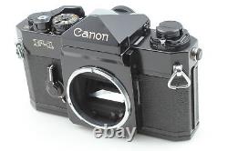 Late Model MINT+++ Canon F-1 35mm SLR Film Camera Body From with Catalog JAPAN