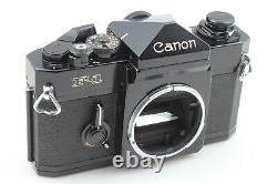 Late Model MINT+++ Canon F-1 35mm SLR Film Camera Body From with Catalog JAPAN